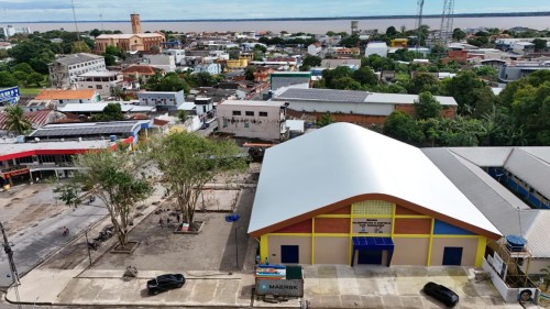 Prefeitura de Parintins finaliza obra do Complexo Esportivo da escola João Bosco