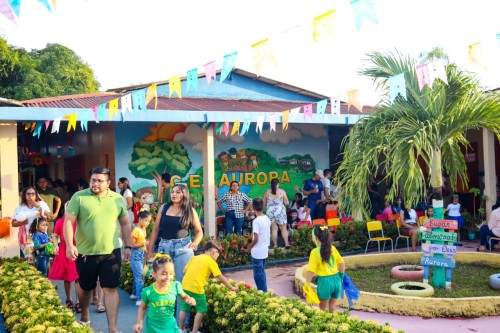 CEI Aurora encerra primeiro semestre com quermesse, cultura e integração familiar