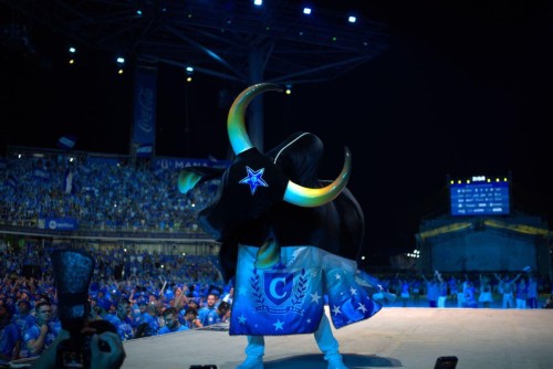 Torcida lota arquibancadas e embala último ensaio técnico do Caprichoso no Bumbódromo