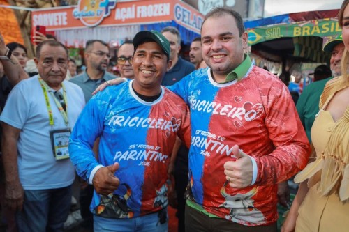 Governador Roberto Cidade reforça investimentos no turismo com apoio aos tricicleiros e visita ao Turistódromo em Parintins