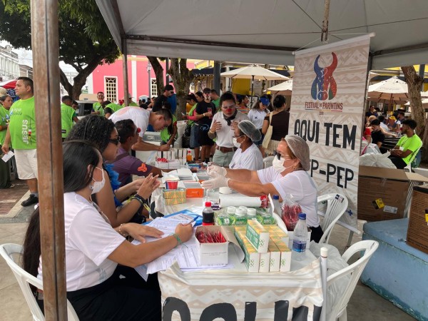 Prefeitura de Parintins realiza 6.469 procedimentos em saúde durante o Festival 2026