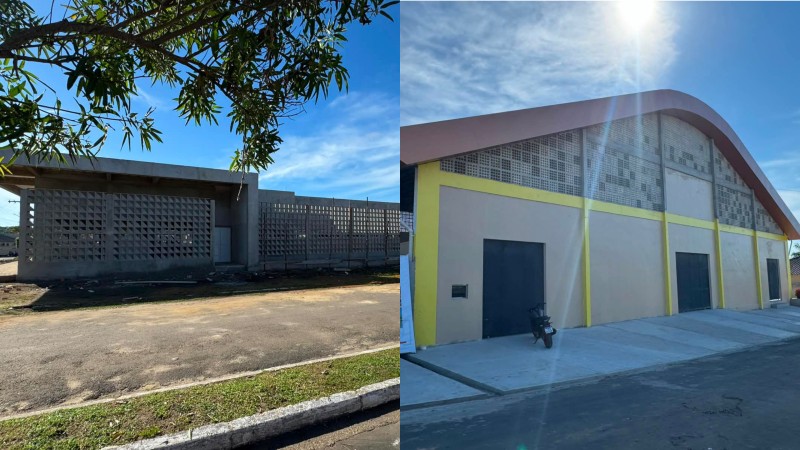Obras da UBS e Ginásio Poliesportivo entram na fase final no Mocambo