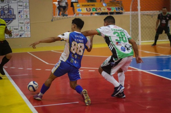 2ª Copa Benedito Azêdo de Futsal volta nesta terça com 5 jogos e entrada gratuita