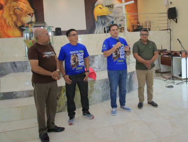 Lançamento da camisa oficial marca início da contagem regressiva para a Marcha para Jesus 2026