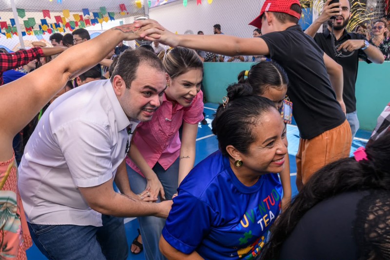 Governador Roberto Cidade prestigia arraial do Centro Juventude TEA e reforça ações de inclusão e autonomia para adolescentes com autismo