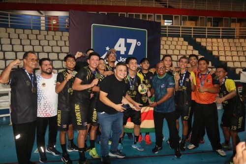 JEAs: Parintins volta ao topo do handebol com medalha de ouro no juvenil masculino