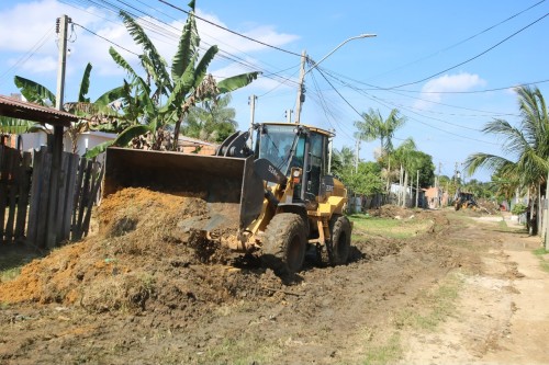 Prefeitura de Parintins inicia primeira etapa das obras de infraestrutura no bairro Nova Conquista