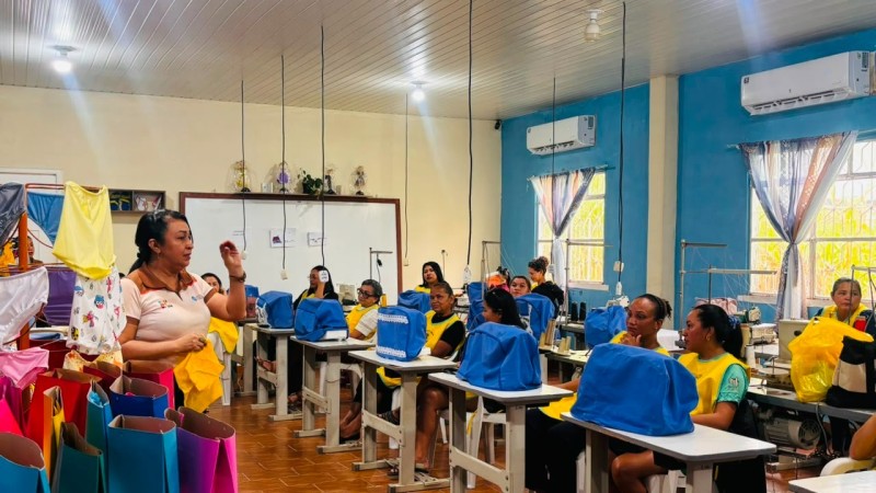 Qualificação que transforma vidas: Centro Dona Cota forma novas profissionais da costura