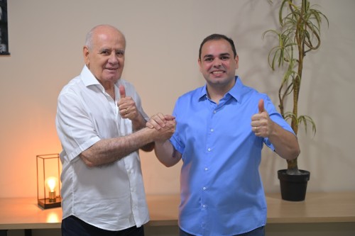 Roberto Cidade bate o martelo e confirma Serafim Corrêa como vice