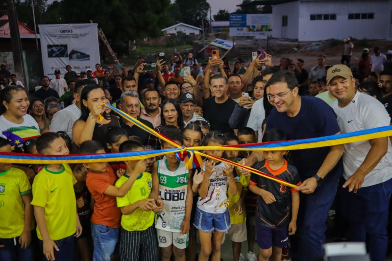 No Mocambo, 50ª obra entregue pela Prefeitura de Parintins amplia estrutura para atletas e eventos comunitários