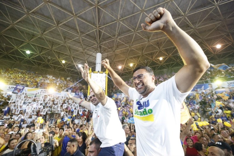 Em convenção, Wilson Lima diz que vai ao Senado para endurecer leis contra estupradores e agressores de mulher