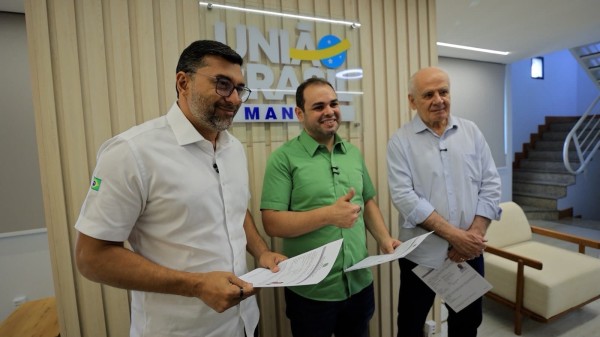 Wilson Lima confirma candidatura ao Senado pela coligação União pelo Amazonas com assinatura do registro eleitoral