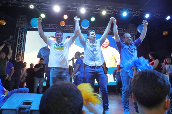 No lançamento da candidatura de Wanderley Monteiro, Wilson Lima defende leis mais duras contra criminosos