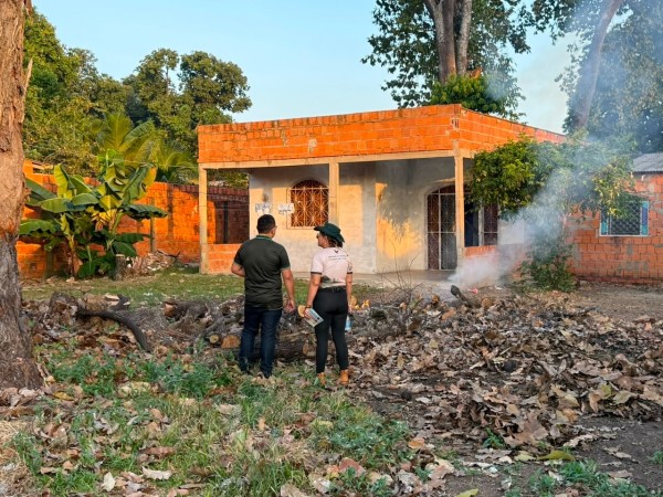 SEDEMA, Bombeiros e Vigilância em Saúde unem forças no combate às queimadas em Parintins