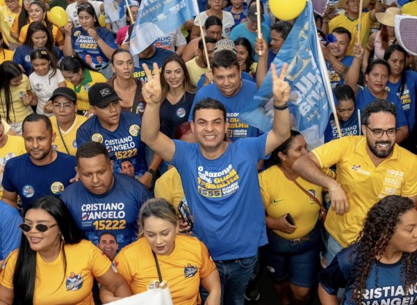 Em Manacapuru, Saullo Vianna reforça parceria com Cristiano D’Angelo no lançamento da campanha