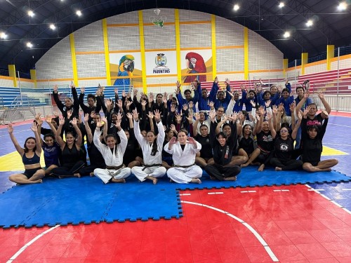Mais de 60 mulheres participam do 1º Aulão de Jiu-Jitsu Feminino em Parintins