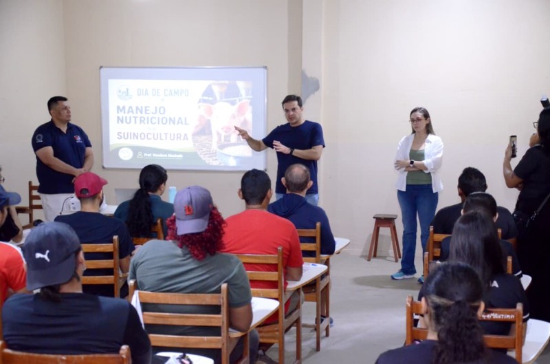 Mocambo do Arari terá equipe multiprofissional para Capacitação em Suinocultura
