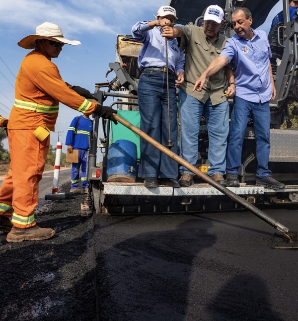 BR-319 tem seis frentes de obras; Omar fiscalizou a estrada de Manaus a Humaitá