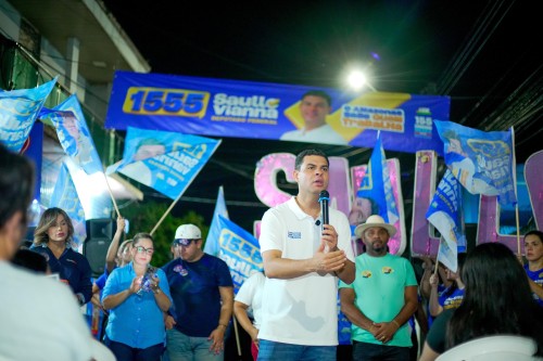 Saullo Vianna leva campanha à zona norte e reforça compromisso com quem mais precisa