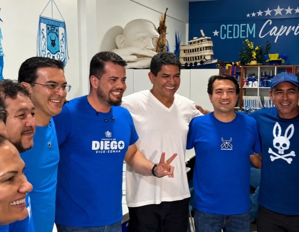 Diego Mascarenhas e Edwan Oliveira vencem eleição no Caprichoso