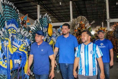 Caprichoso inicia transição de comando, entrega das chaves e vistoria dos patrimônios ao novo presidente Diego Mascarenhas