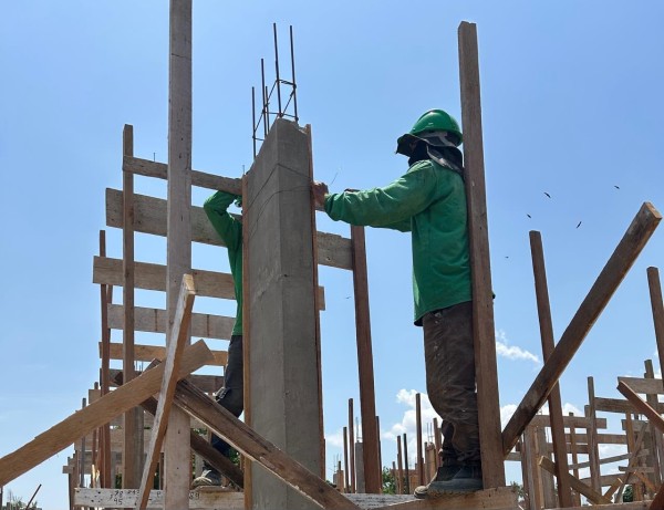 Construção da Creche Municipal segue em ritmo acelerado no Itaúna ll