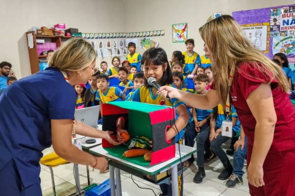Alimentação saudável vira pauta de palestras nas escolas da rede municipal