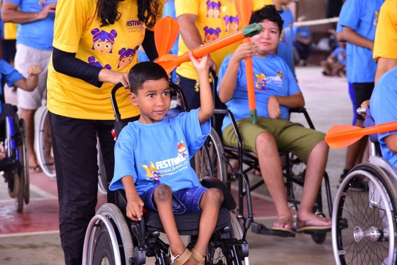 Esporte: Comitê Paraolímpico Brasileiro realiza festival esportivo em Parintins