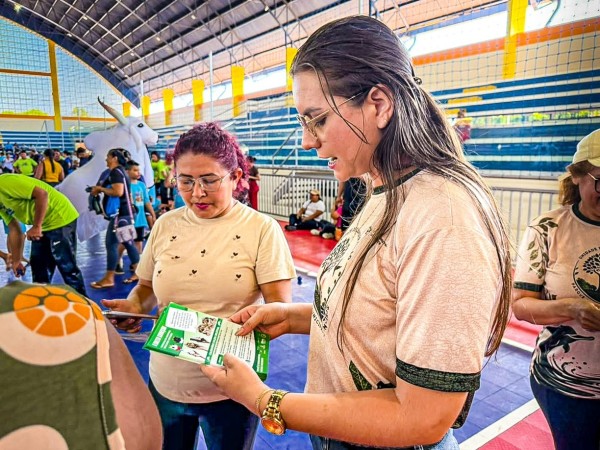 SEDEMA promove ações de sustentabilidade durante Festival Paralímpico em Parintins