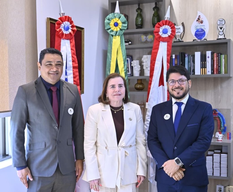 Presidente do TCE-AM recebe novo secretário de Meio Ambiente do Amazonas