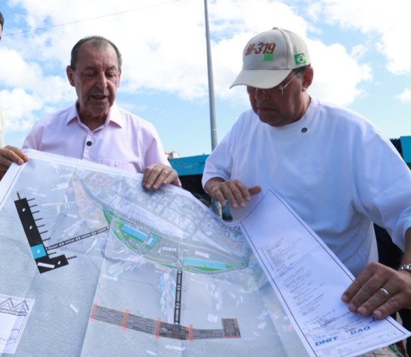 Com articulação de Omar Aziz e Eduardo Braga, obras do novo porto começam na Manaus Moderna