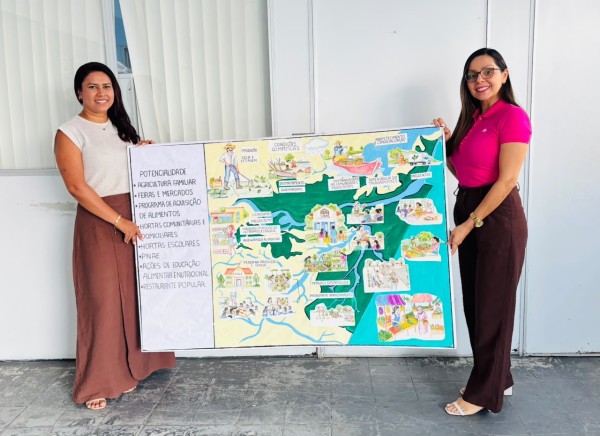 União de setores fortalece construção do Mapa Alimentar de Parintins