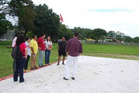 Garantido e Ufam firmam parceria para projetos de esporte e lazer na quadra do bumbá