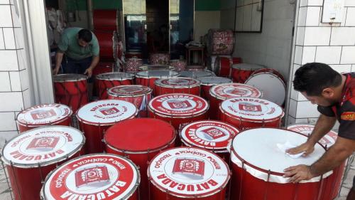 Tambores do Garantido chegam para o Boi Manaus 