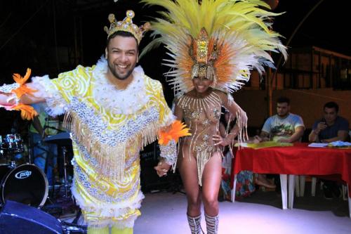 Carnachoeira elege rei Momo e Rainha em Presidente Figueiredo