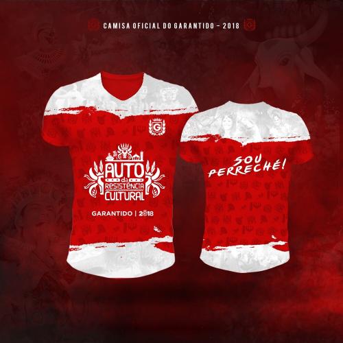 Garantido apresenta camisa oficial de 2018 