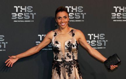 Marta é eleita a melhor jogadora do mundo pela sexta vez!