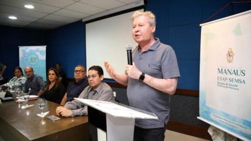 Prefeito Arthur dá início ao Curso de Especialização em Saúde Pública de Manaus 