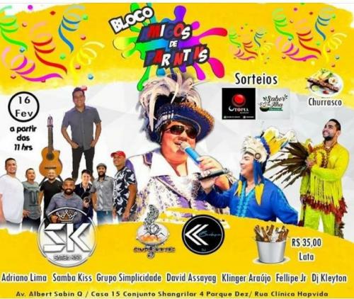 Bloco Amigos de Parintins confirma David Assayag e Klinger Araújo na festa 2019 