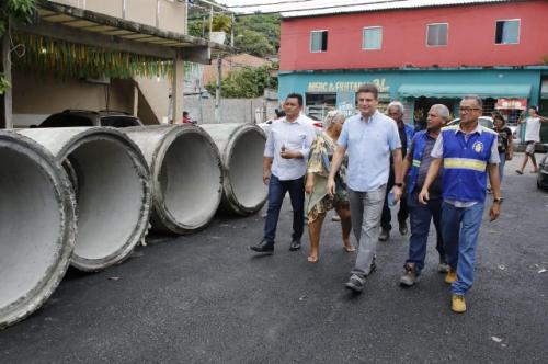 Comunidade Mundo Novo recebe mutirão de obras da Prefeitura