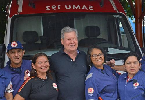 Prefeito Arthur entrega Base Cidade de Deus do SAMU 192 ampliada e revitalizada